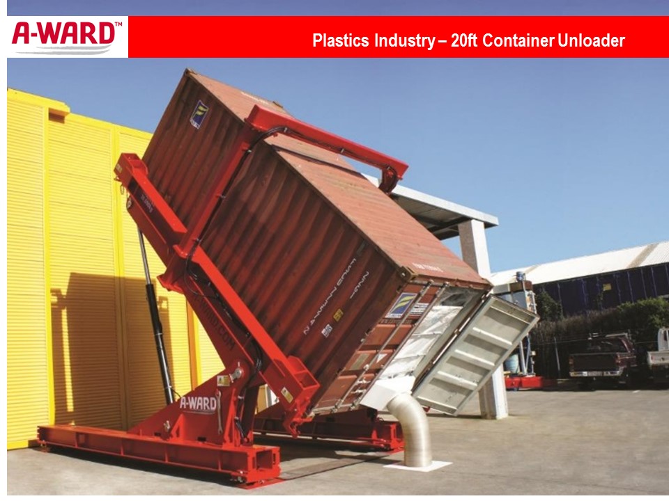 Plastics Industry 20ft Unloader